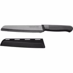KitchenAid 4-Piece Ceramic Cutlery Set, Stone Grey Blades with Black Handles thumbnail 2