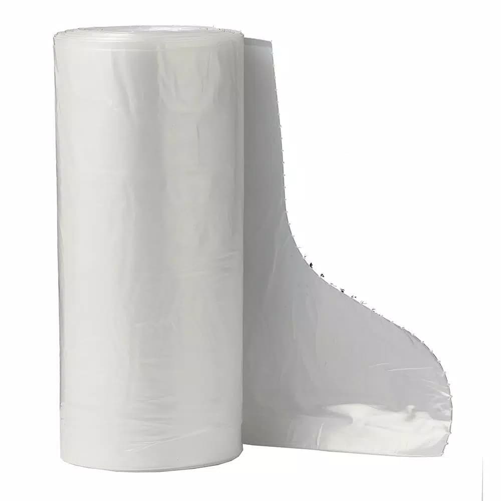 HDX 50 Gallon Extra Large Clear Trash Bags, 1.1 Mil Thick, 50 Count
