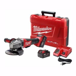 Milwaukee M18 FUEL 4-1/2" / 5" Cordless Angle Grinder Kit with (2) 5.0 Ah Batteries & Charger thumbnail 1