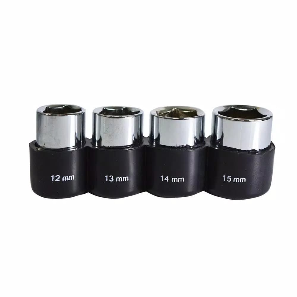 Best Value 25-Piece 1/4 in. and 3/8 in. Drive Socket Set with Ratchet, Extensions and Organizers