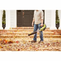 RYOBI ONE+ 18V Cordless Leaf Blower Kit with 4.0 Ah Battery and Charger, 100 MPH, 280 CFM, Refurbished thumbnail 9