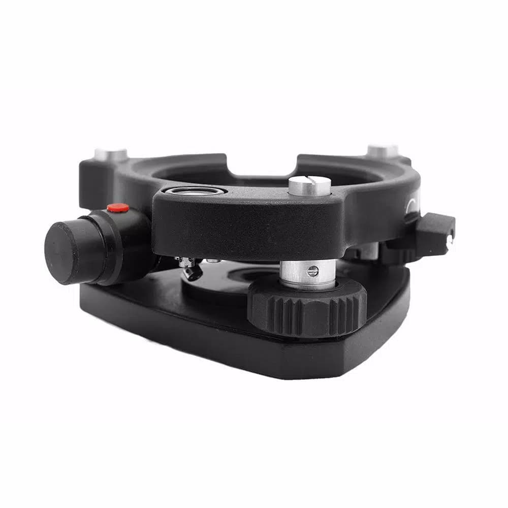 AdirPro Black Tribrach with Laser Plummet and 3-Prong Forced Centering