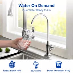 Express Water 5-Stage Reverse Osmosis Water Filtration System - NSF Certified - 100 GPD with Faucet and Tank thumbnail 5