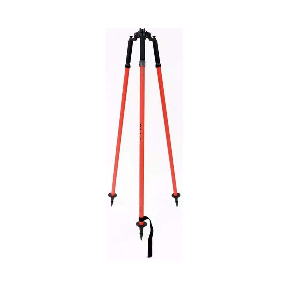 AdirPro Aluminum Red Prism Pole Tripod with Side-Entry Thumb Screw Head