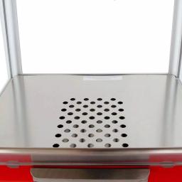 Funtime Sideshow Popper 8 oz. Popcorn Machine & Cart, Traditional Red/Gold Theater Style thumbnail 2