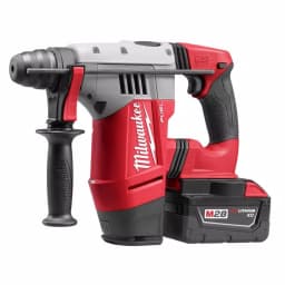 Milwaukee M28 FUEL 28V SDS Plus 1-1/8 in. Rotary Hammer with HAMMERVAC Dust Extractor Kit thumbnail 4