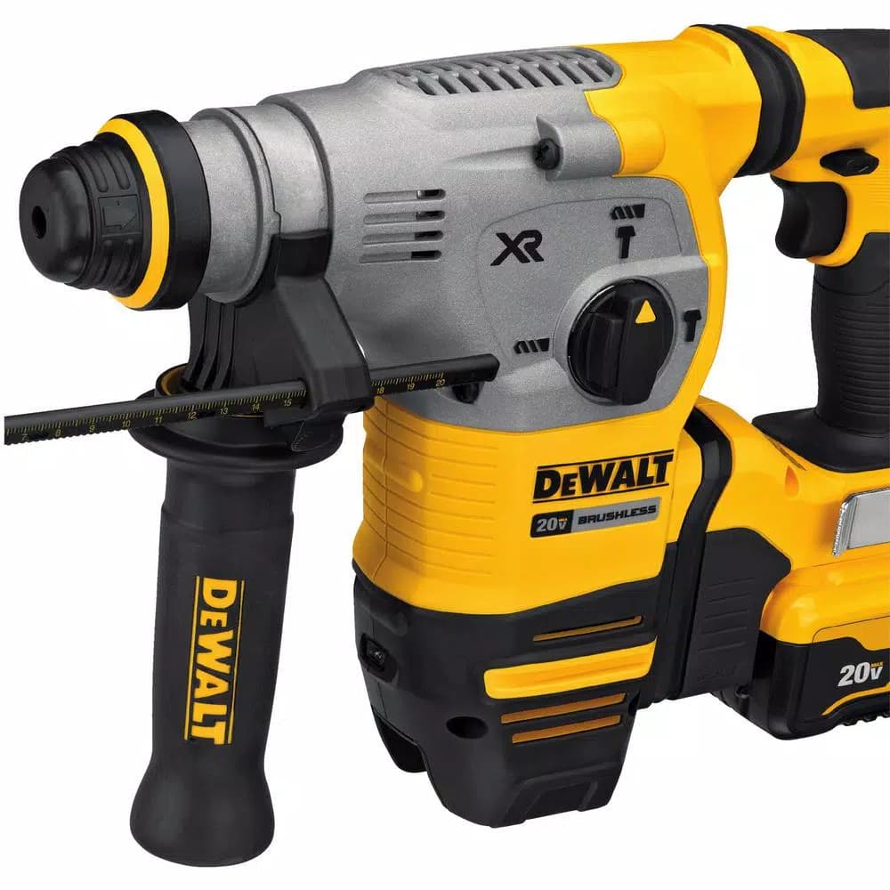DEWALT 20V MAX XR Brushless 1-1/8 in. SDS Plus L-Shape Rotary Hammer (Tool-Only)