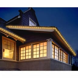 Starlite Creations 18 ft. 72-LED Mini Rope Gold Lights, Weather Resistant Indoor/Outdoor Specialty Lights thumbnail 2