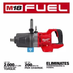Milwaukee M18 FUEL 1 in. High Torque Impact Wrench with ONE-KEY, Brushless Cordless D-Handle (Tool-Only) thumbnail 2