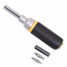 Klein Tools Ratcheting Multi-Bit Screwdriver and Nut Driver Set with Cushion Grip Handle thumbnail 3