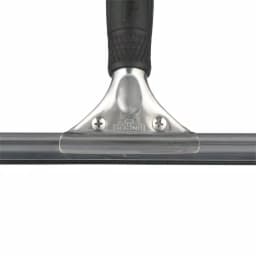 Unger Pro 16 in. Stainless Steel Window Squeegee with Rubber Grip and Connect and Clean System thumbnail 4