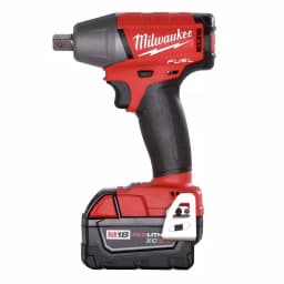Milwaukee M18 FUEL 1/2 in. Compact Impact Wrench Kit with Two 5 Ah Batteries and Charger thumbnail 3