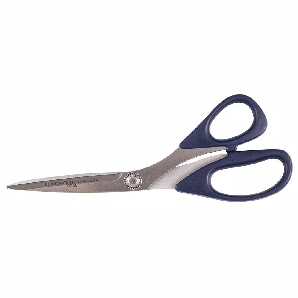 Klein Tools 8.25 in. Bent Trimmer Precision Stainless Steel Scissors