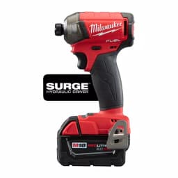 Milwaukee M18 FUEL SURGE 1/4 in. Hex Hydraulic Impact Driver Kit with Two 5.0 Ah Batteries thumbnail 5