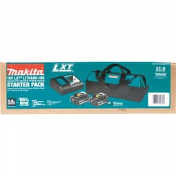 Makita 18V LXT Lithium-Ion Battery and Dual Port Rapid Optimum Charger Starter Pack (5.0Ah) thumbnail 6