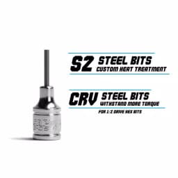 Capri Tools 88-Piece Master Bit Socket Set - S2 Steel & Chrome Vanadium thumbnail 2
