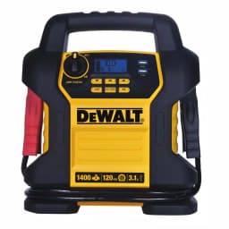 DEWALT 1400 Peak Amp Jump Starter with 120 PSI Digital Air Compressor and LED Work Light thumbnail 2
