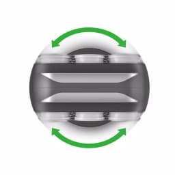 Mind Reader Apollo 30-Capacity K-Cup Storage Carousel - Black & Chrome Coffee Pod Dispenser thumbnail 3