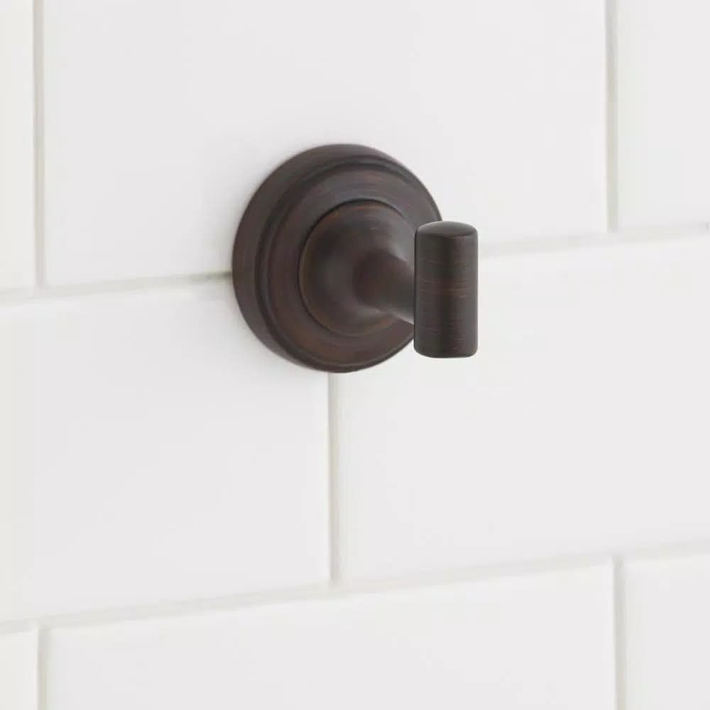 Glacier Bay Keegan Collection Single Robe Hook in Oil Rubbed Bronze