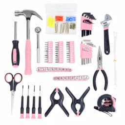Stalwart 86-Piece Home Tool Kit with Compact Roll Up Organizer Bag thumbnail 4
