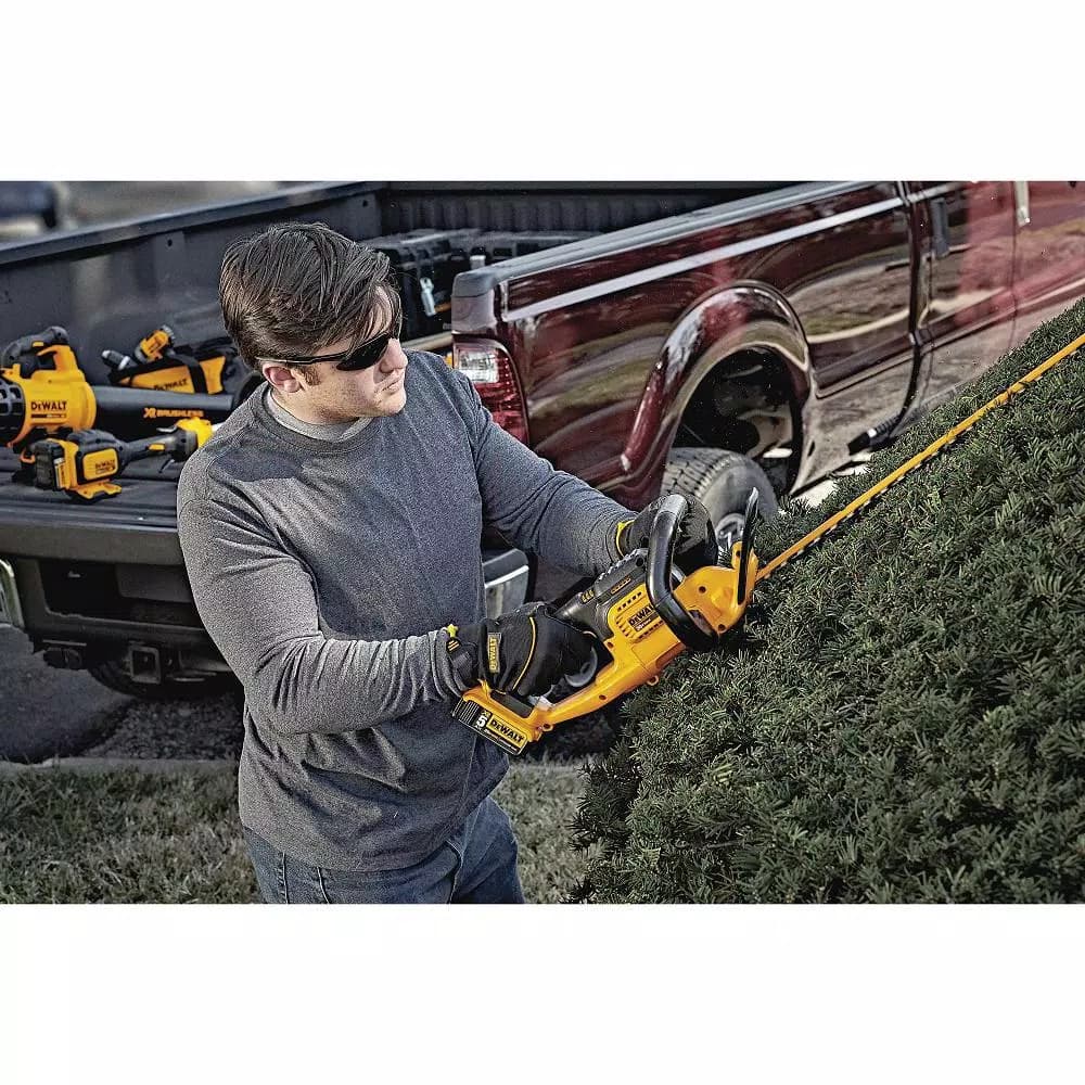DEWALT 20V MAX Lithium-Ion Cordless 22 in. Hedge Trimmer (Tool Only)