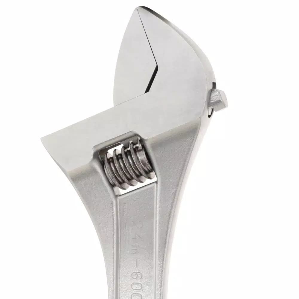 Klein Tools 24 in. Standard Capacity Adjustable Wrench, Forged Alloy Steel