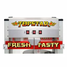 Great Northern Top Star 12 oz. Commercial Countertop Popcorn Machine - Silver thumbnail 3