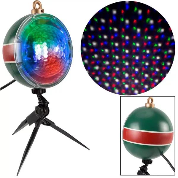 LightShow AppLights LightShow SnowFlurry Projection Holiday Projector with 61 Effects