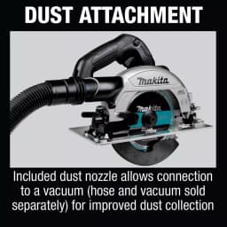 Makita 18V LXT Sub-Compact Brushless 6-1/2 in. Circular Saw with AWS, Tool Only thumbnail 13