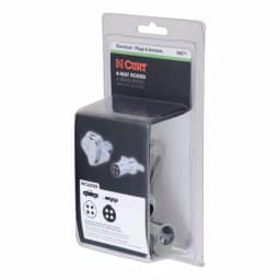 CURT 4-Way Round Trailer Connector Kit - Plug and Socket thumbnail 7