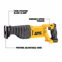 DEWALT 20V MAX Cordless Reciprocating Saw Kit with (1) 3.0 Ah Lithium-Ion Battery thumbnail 2