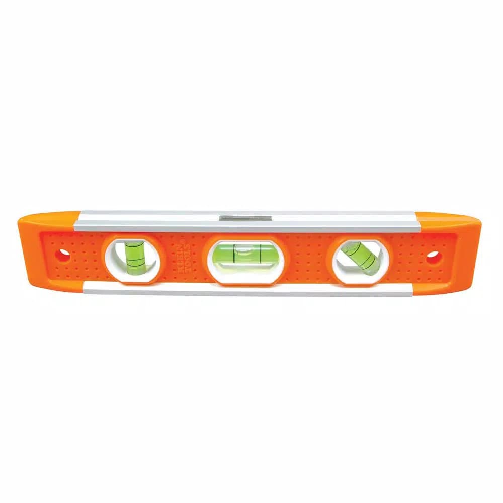 Klein Tools 9-Inch Magnetic Torpedo Level with High-Visibility Orange Body