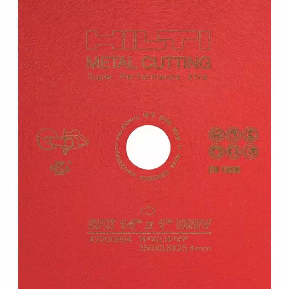 Hilti 5 in. SPX Metal Diamond Cutting Blade, 7/8 in. Arbor