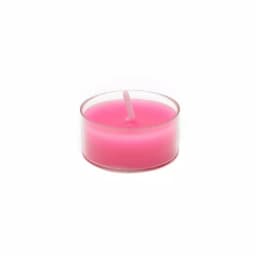 Zest Candle Hot Pink Tealight Candles, 1.5 in. Diameter, 50-Pack thumbnail 1