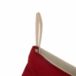 Glitzhome 21 in. Red Cardinal Embroidered Christmas Stockings, Polyester & Linen Blend (2-Pack) thumbnail 2