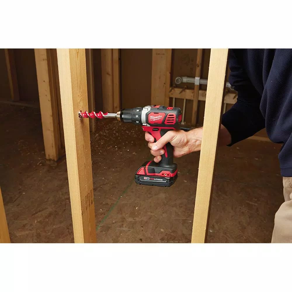 Milwaukee M18 18V Lithium-Ion 3-Tool Combo Kit with Drill/Driver, Impact Driver, and SAWZALL Reciprocating Saw