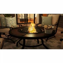 Stonebriar Collection 12 in. Galvanized Metal Decorative Bucket with Rust Trim and Wooden Detail Handle thumbnail 3