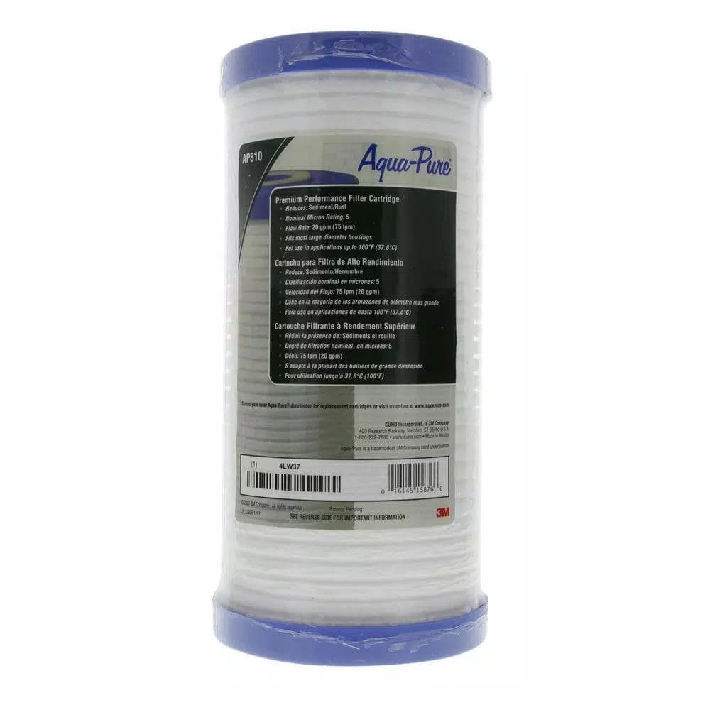 3M Aqua-Pure by CUNO AP810 Whole House Water Filter Replacement Cartridge