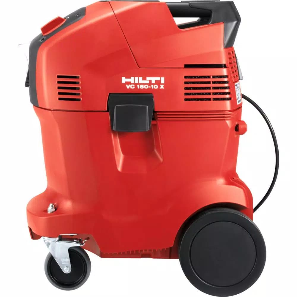 Hilti VC 150-10 X Wet and Dry Dust Extractor Vacuum with Automatic Filter Cleaning and 25 ft. Hose