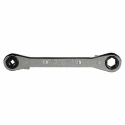 Klein Tools Ratcheting Refrigeration Wrench, 3/16 in. & 1/4 in. Square x 1/2 in. & 9/16 in. Hex thumbnail 4