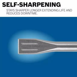 Bosch Bulldog Xtreme 1-1/2 in. x 10 in. SDS-Plus Self-Sharpening Tile Chisel thumbnail 7