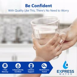 Express Water 10-Stage Reverse Osmosis Alkaline Water Filtration System with Faucet and 4 Gallon Tank thumbnail 7