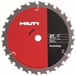 Hilti 7-1/4 in. 24-Teeth SPX Framing Circular Saw Blade, Carbide Tipped (15-Pack) thumbnail 1