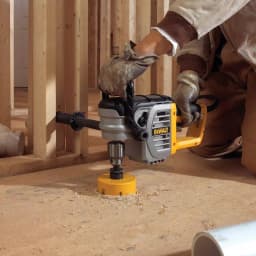 DEWALT DWD460K 1/2 in. 11 Amp Variable Speed Right Angle Stud and Joist Drill Kit thumbnail 7