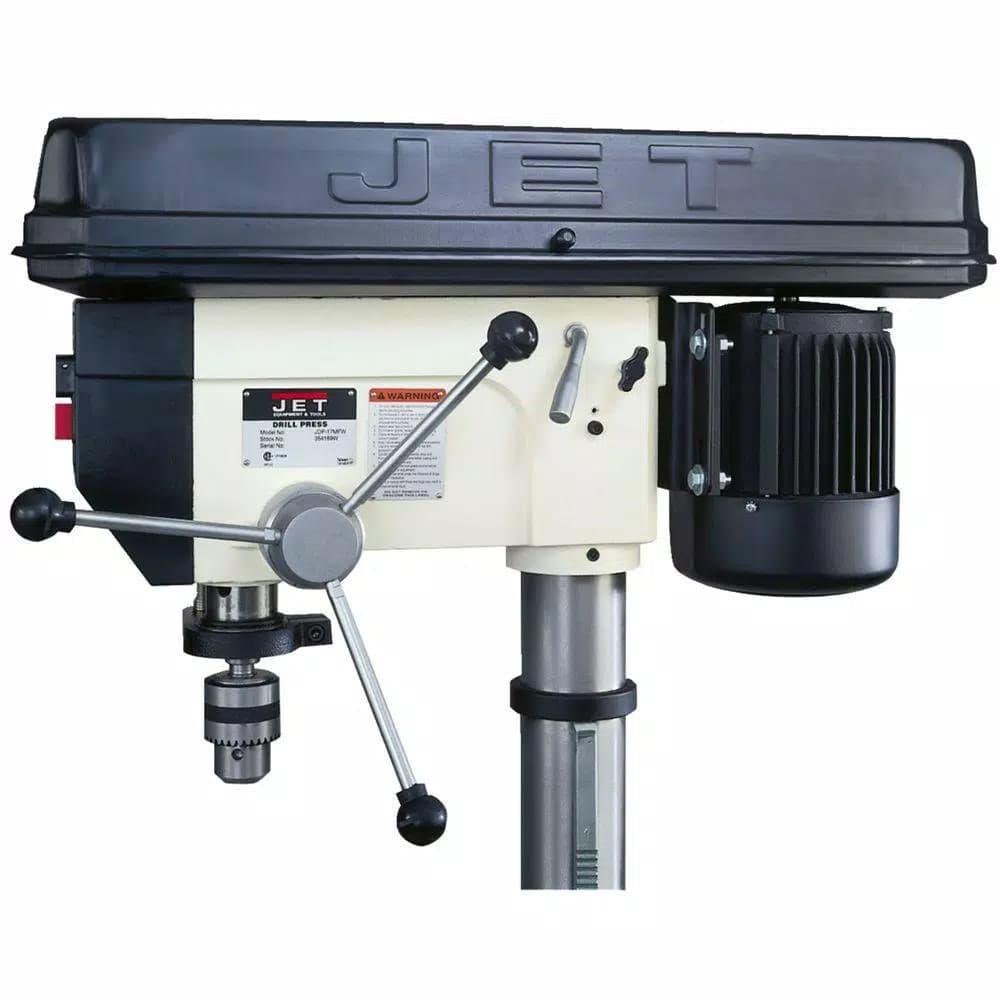 Jet JDP-17MF 3/4 HP Floor Standing Drill Press, 16-Speed, 16.5 in.