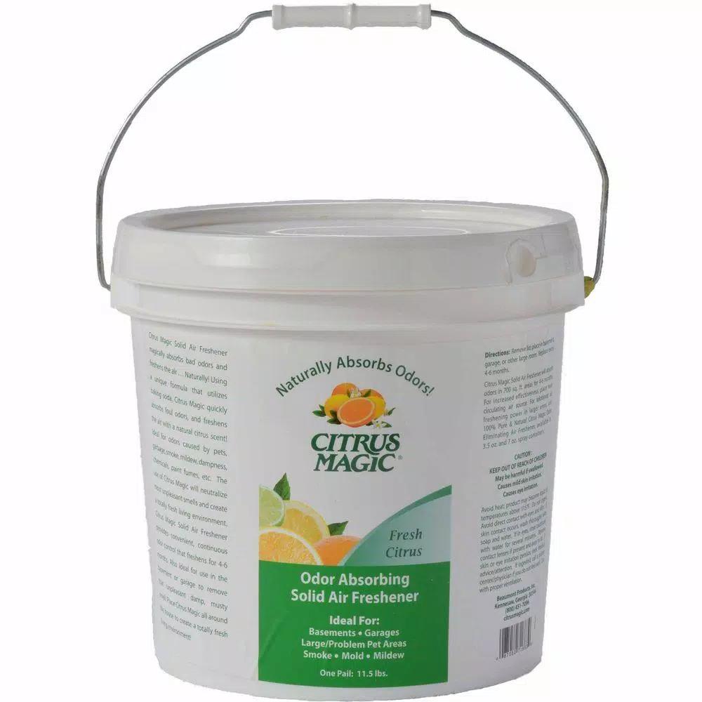 Citrus Magic Fresh Natural Odor-Absorbing Citrus Solid Air Freshener, 2 Gal.