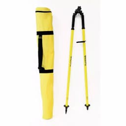 AdirPro Aluminum Prism Pole Bipod - Yellow Surveying Tripod Accessory thumbnail 2