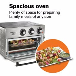 Hamilton Beach 1800W Air Fry Countertop Oven, 6-Function Stainless Steel Oven thumbnail 8