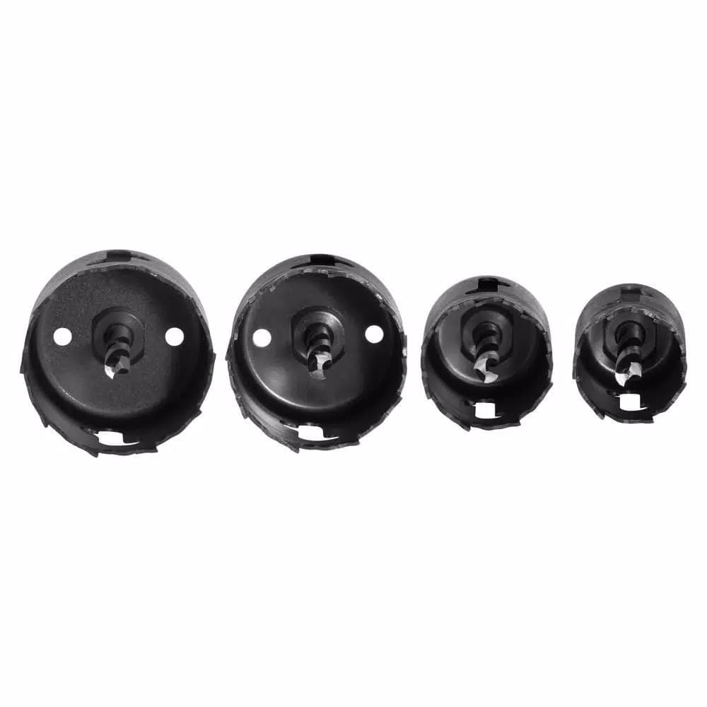 RYOBI 5-Piece Carbon Hole Saw Set for Wood Drilling