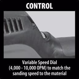 Makita 1/2 Sheet Corded Finishing Sander with Variable Speed Control thumbnail 11